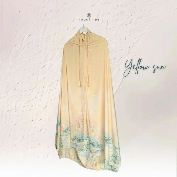 Mukena Abdya P.Cotton Zipper