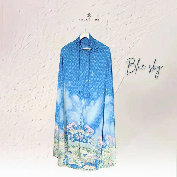 Mukena Abdya P.Cotton Zipper