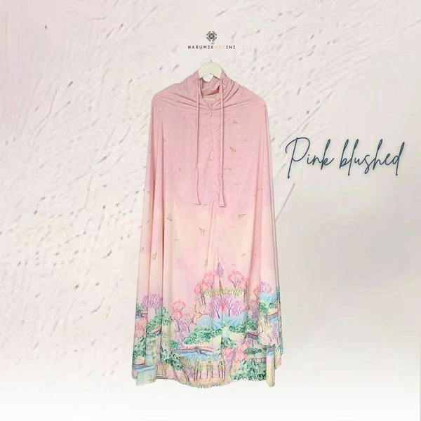 Mukena Abdya P.Cotton Zipper
