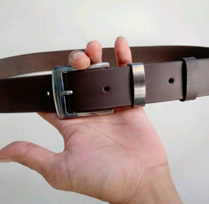 Sabuk kulit satu lapis