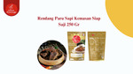 Rendang Paru Kemasan Siap Saji 250 Gr