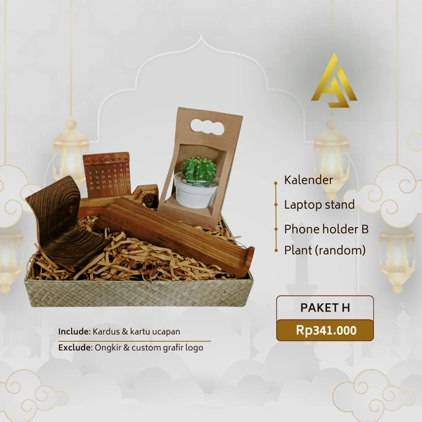 HAMPERS Paket A - Agrominafiber Handicraft