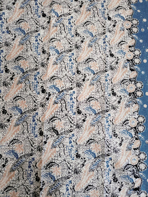 Batik Cap Motif Merak Sisik