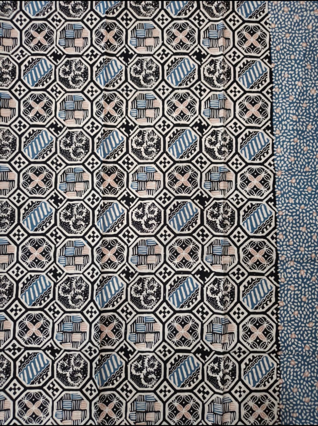 Batik Cap Motif Banji Tepak