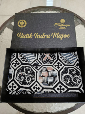 Batik Cap Motif Banji Tepak