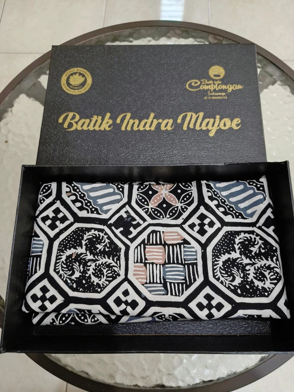 Batik Cap Motif Banji Tepak