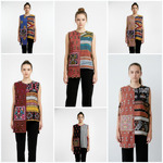 Vest Bordir Tenun Lidah
