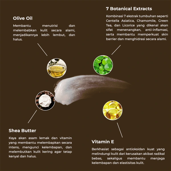 Denara Bali Bare Skin Butter Berry & Rose 100gr | Menutrisi dan Menghidrasi Kulit