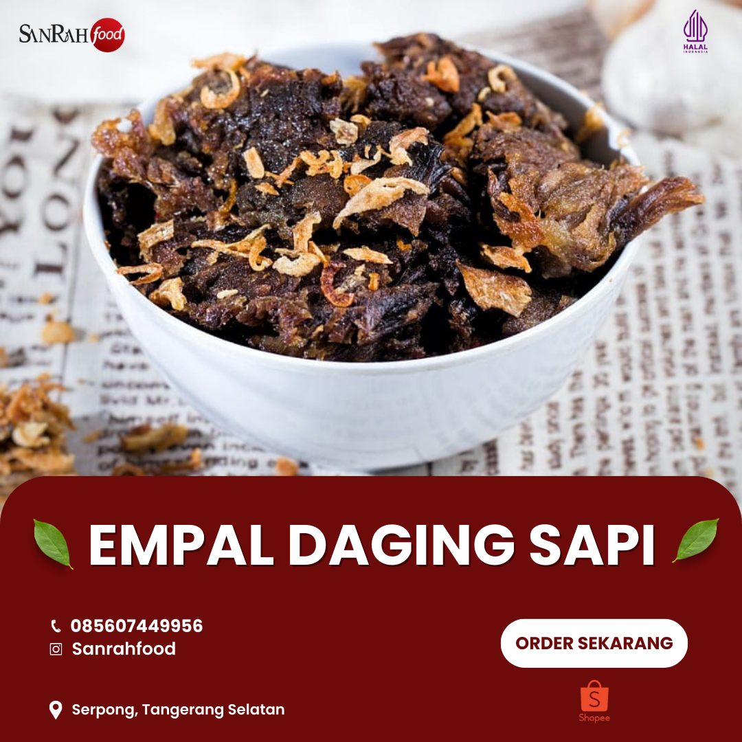 Empal Daging Sapi Frozen 190gr