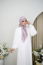 Jilbab Motif Segi Empat - Kediren Series