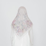 Jilbab Motif Segi Empat - Pesona Series