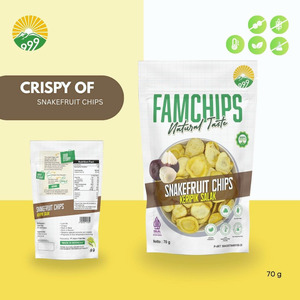 Famchips Snackfruit Chips (Keripik Salak)