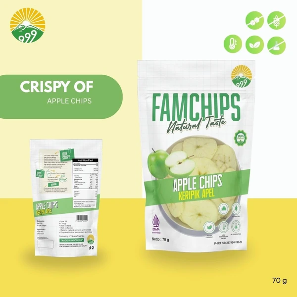 Famchips Apple Chips (Keripik Apel)