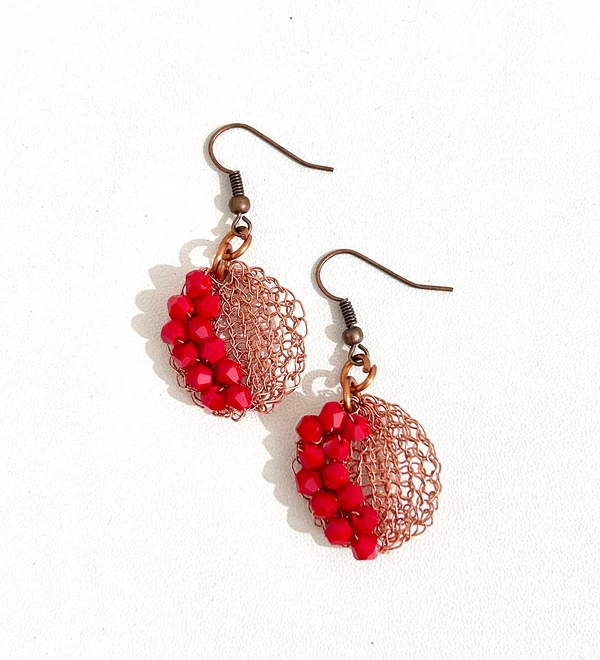 Anting rajut kawat