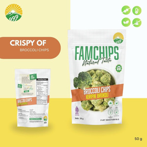 Famchips Brocoli Chips (Keripik Brokoli)