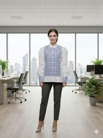 Kemeja tenun wanita