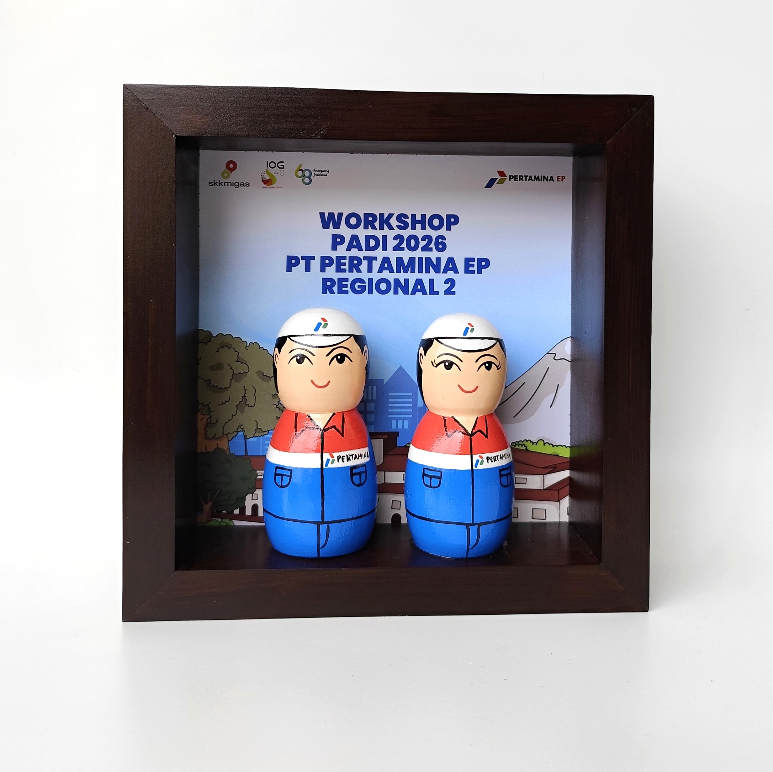 Plakat Pertamina 2 Figur