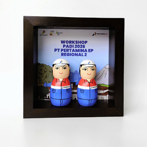 Plakat Pertamina 2 Figur