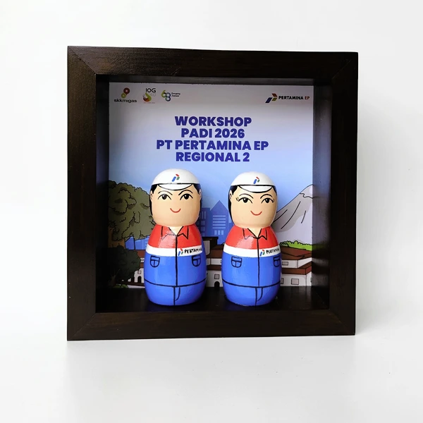 Plakat Pertamina 2 Figur