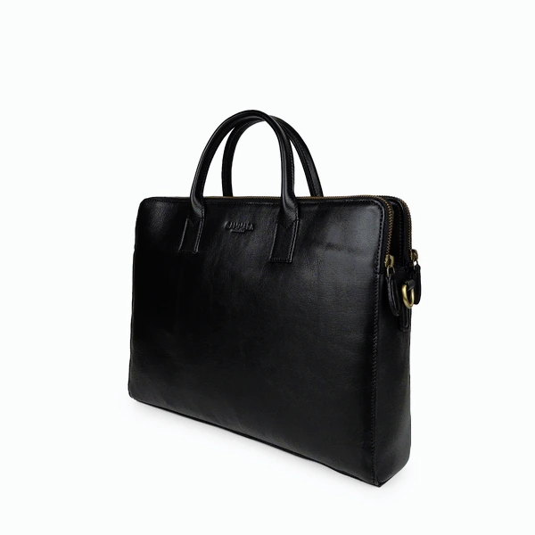 Marawatu (Black) Sling Bag Genuine Leather Kulit Asli - Gammara Leather