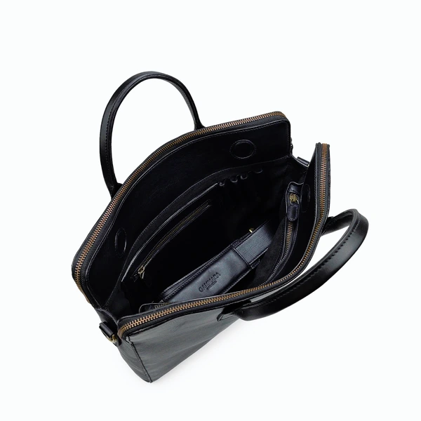Marawatu (Black) Sling Bag Genuine Leather Kulit Asli - Gammara Leather