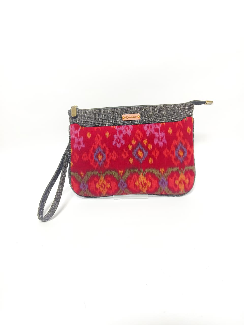 UWAISGEN Clutch Unisex Tas Endek Etnik Bali Handmade Arsa Bag