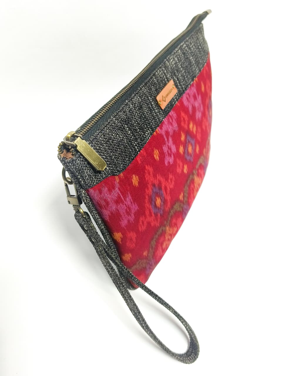 UWAISGEN Clutch Unisex Tas Endek Etnik Bali Handmade Arsa Bag