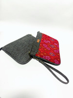 UWAISGEN Clutch Unisex Tas Endek Etnik Bali Handmade Arsa Bag