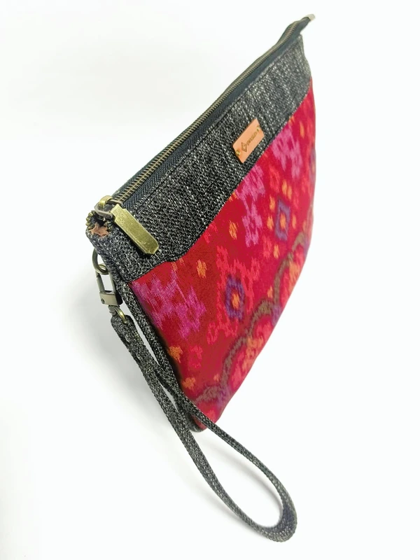 UWAISGEN Clutch Unisex Tas Endek Etnik Bali Handmade Arsa Bag