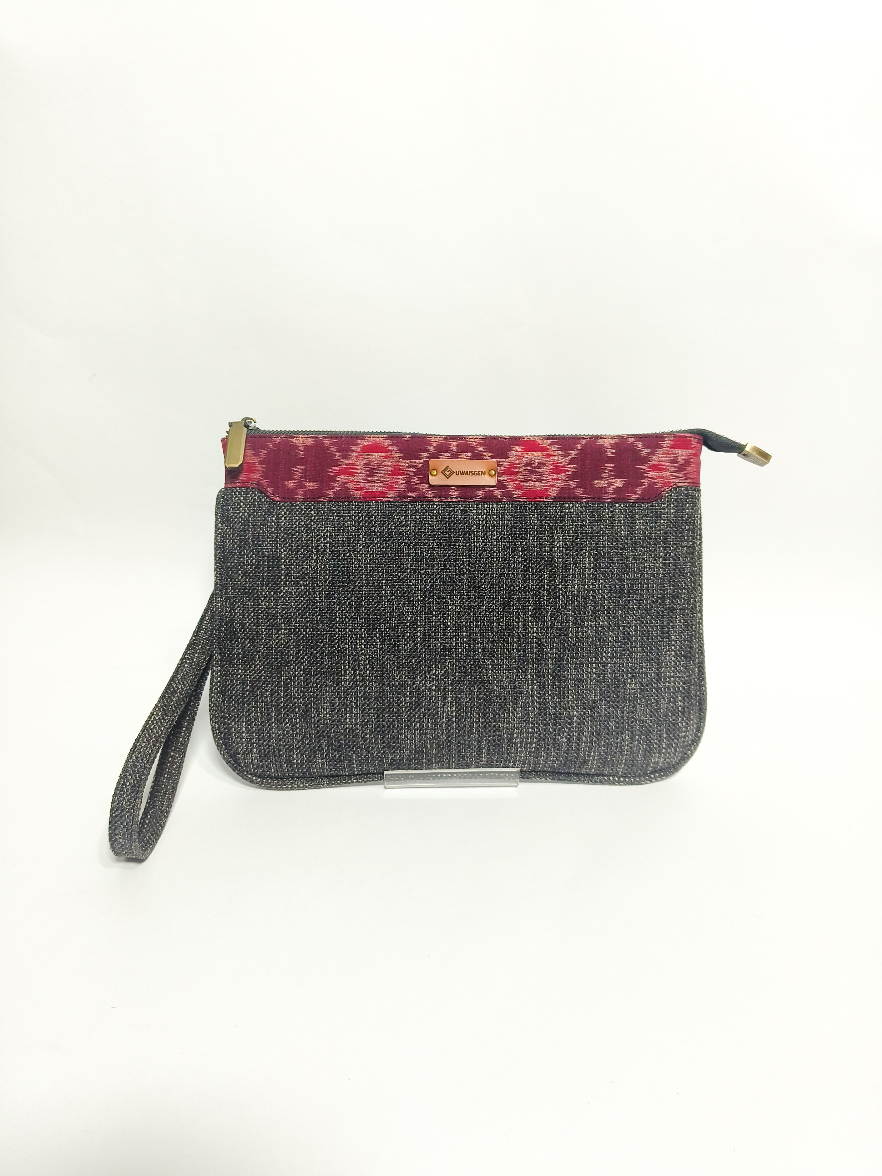 UWAISGEN Tas Etnik Bali Clutch Unisex Arsa Bag Goni Endek,Blanket SouvenirHandmade