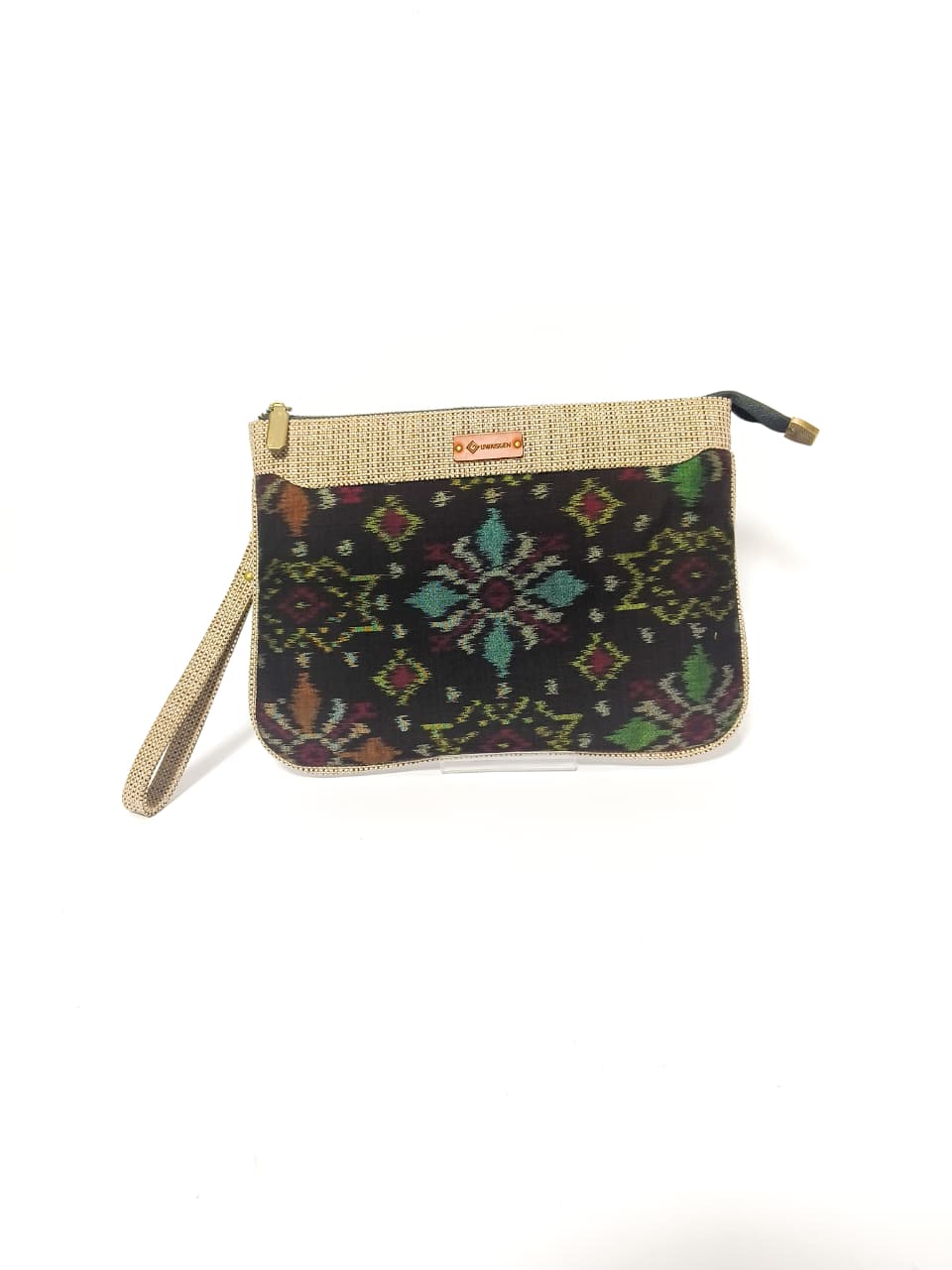 UWAISGEN Clutch Unisex Tas Endek Etnik Bali Handmade Arsa Bag