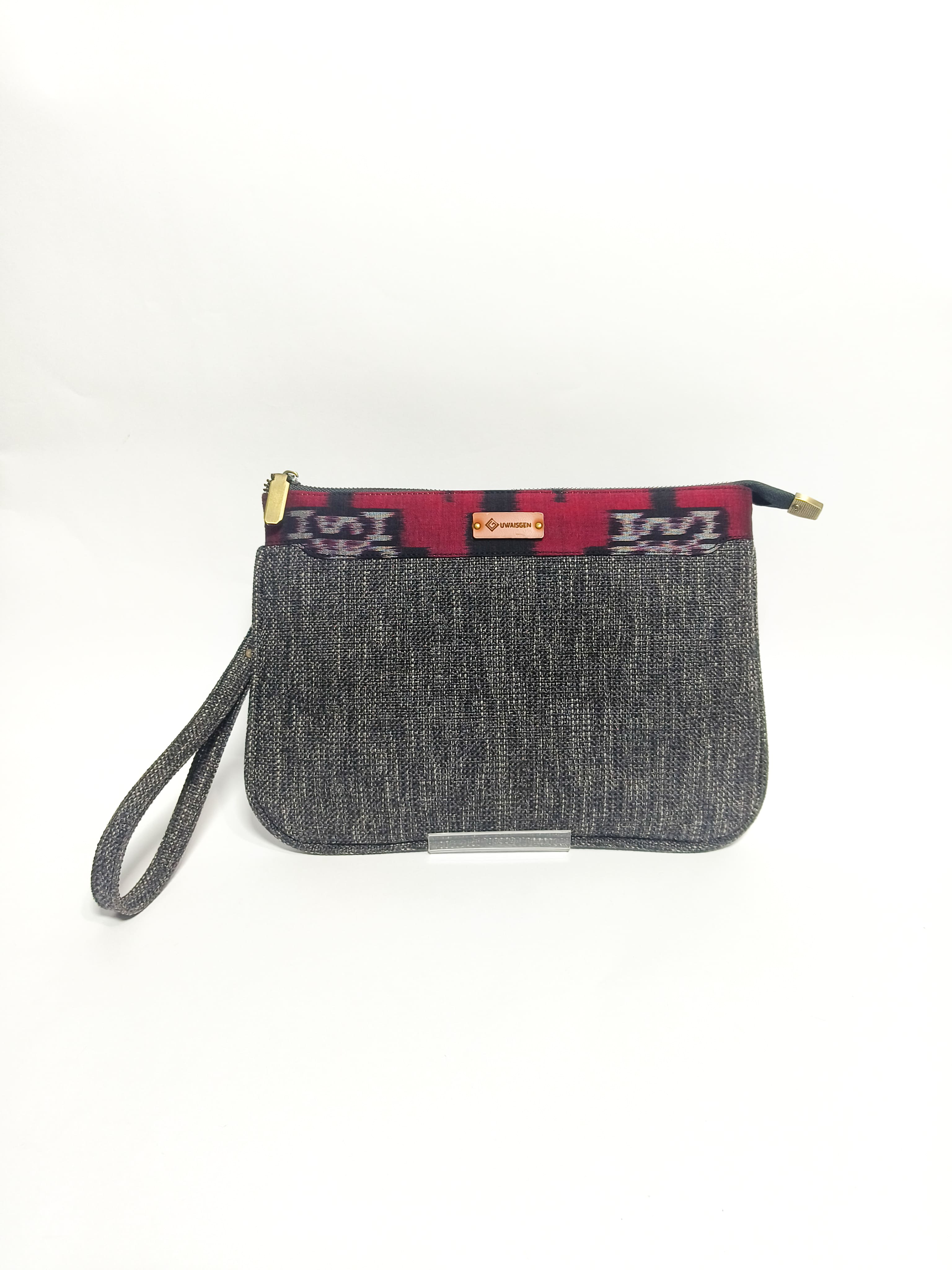 UWAISGEN Tas Etnik Bali Clutch Unisex Arsa Bag Goni Endek,Blanket SouvenirHandmade