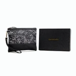 Karama  Pouch Batik Embroidery Genuine Leather Kulit Asli - Nusantara Series Gammara
