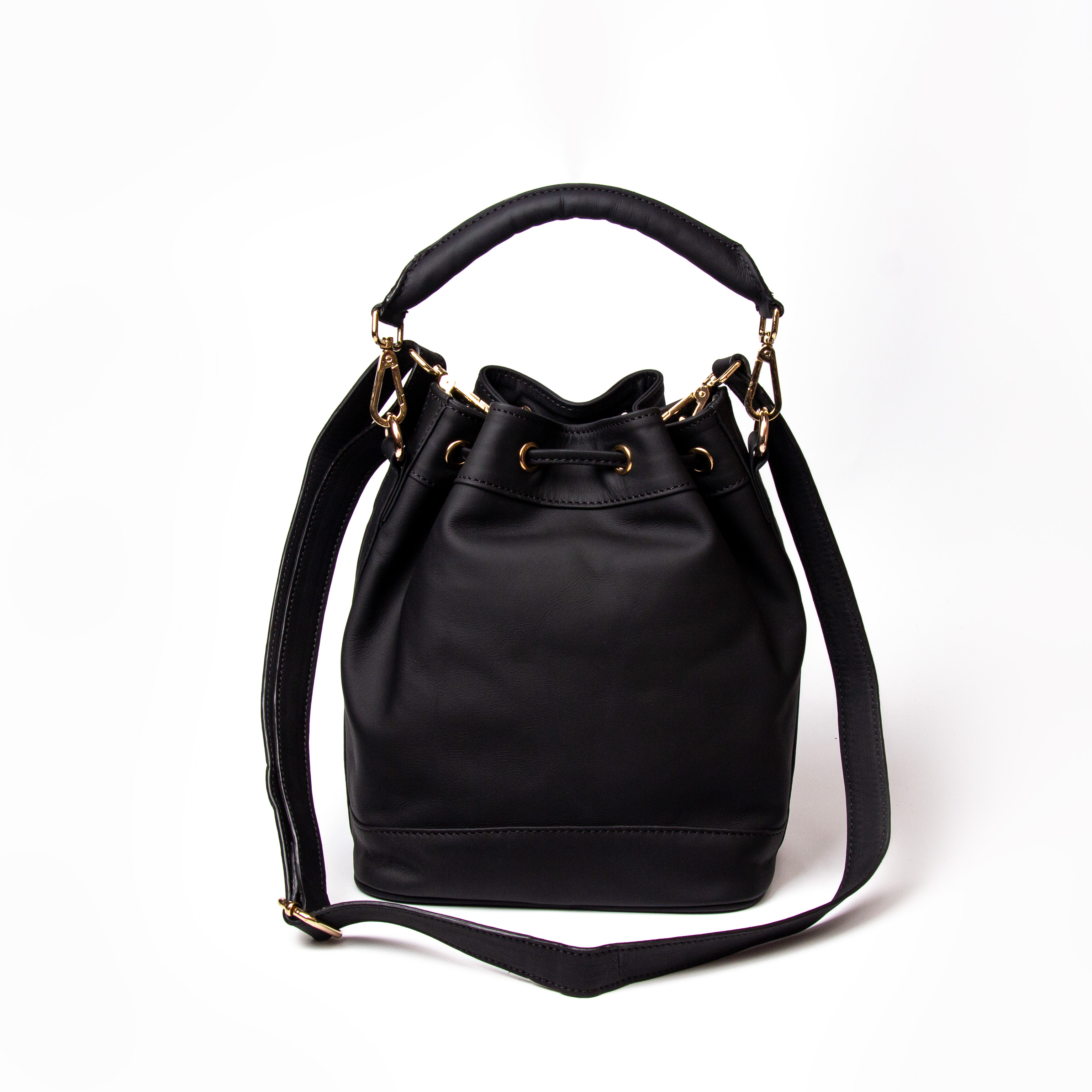 Cani Bucket Sling Bag Batik Embroidery Genuine Leather Kulit Asli - Gammara Leather
