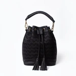 Cani Bucket Sling Bag Batik Embroidery Genuine Leather Kulit Asli - Gammara Leather