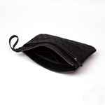Cendana Pouch Batik Embroidery Genuine Leather Kulit Asli