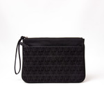 Cendana Pouch Batik Embroidery Genuine Leather Kulit Asli