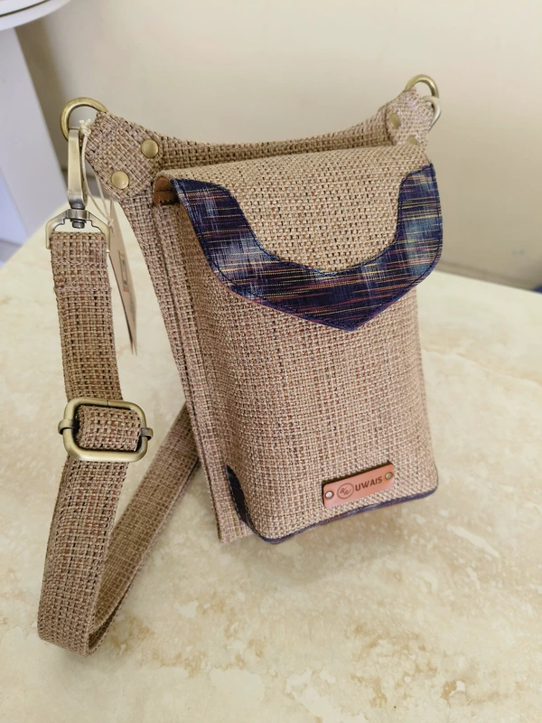 UWAISGEN Tas Selempang Pria Tas Endek Etnik Bali Handmade Agastya Slingbag