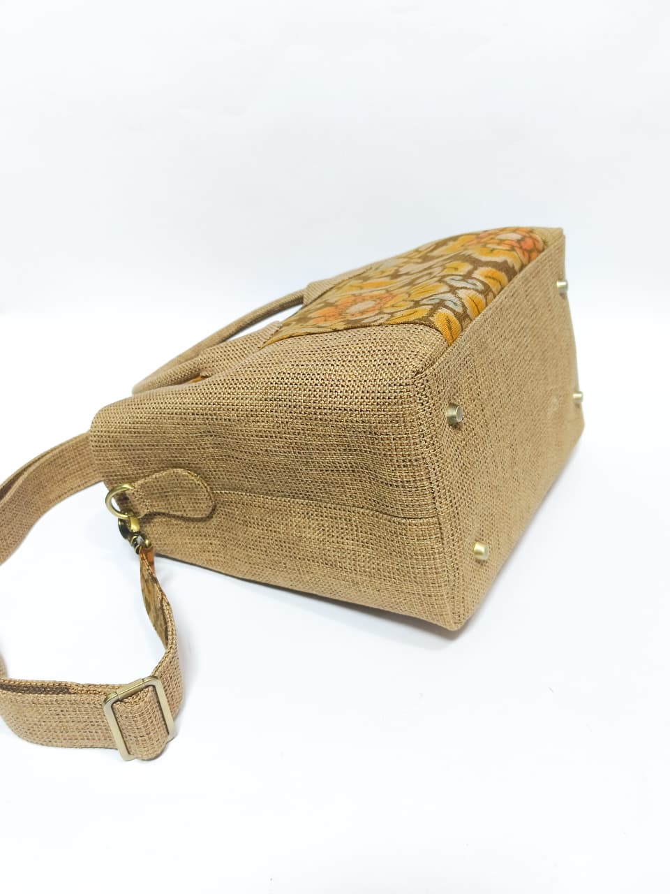 UWAISGEN Tas Jinjing Wanita Tas Endek Etnik Bali Handmade Nadine Bag