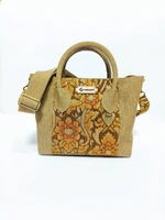 UWAISGEN Tas Jinjing Wanita Tas Endek Etnik Bali Handmade Nadine Bag