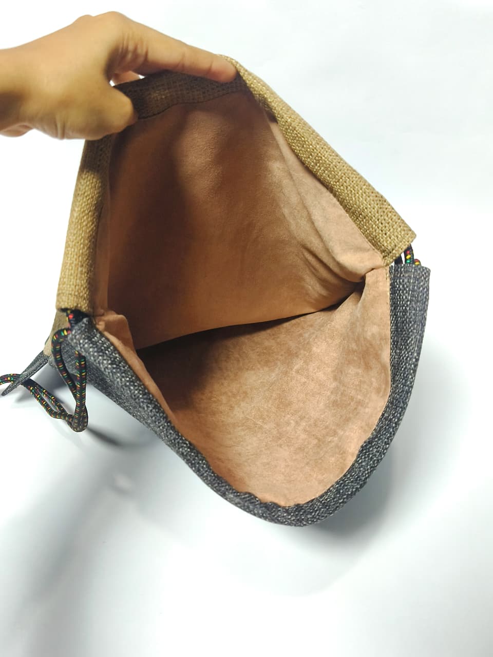 UWAISGEN Tas Punggung Serut Tas Etnik Bali Handmade Tas Serut Uwais