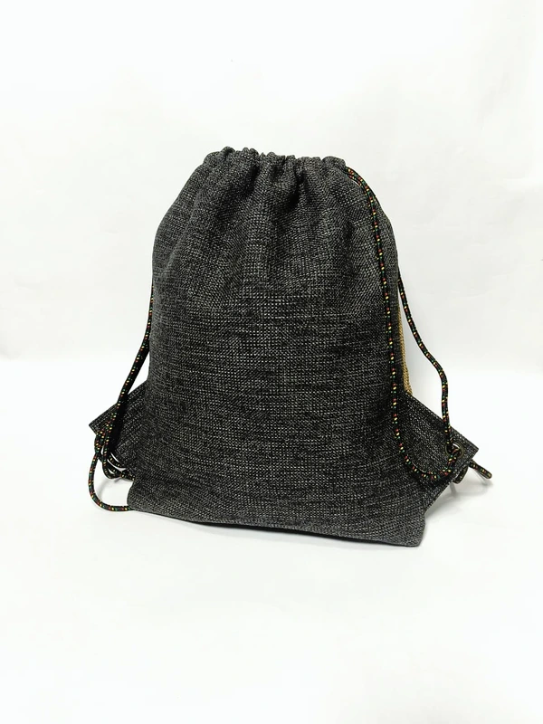 UWAISGEN Tas Punggung Serut Tas Etnik Bali Handmade Tas Serut Uwais