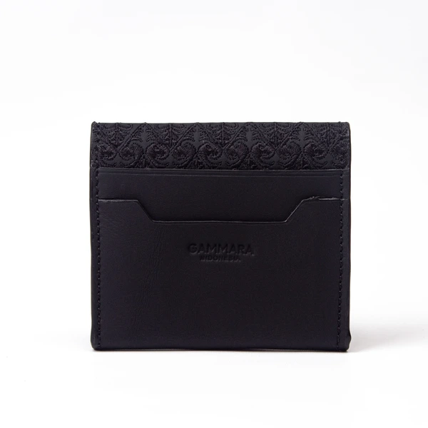 Allo Wallet Batik Embroidery Genuine Leather Kulit Asli - Nusantara Series Gammara