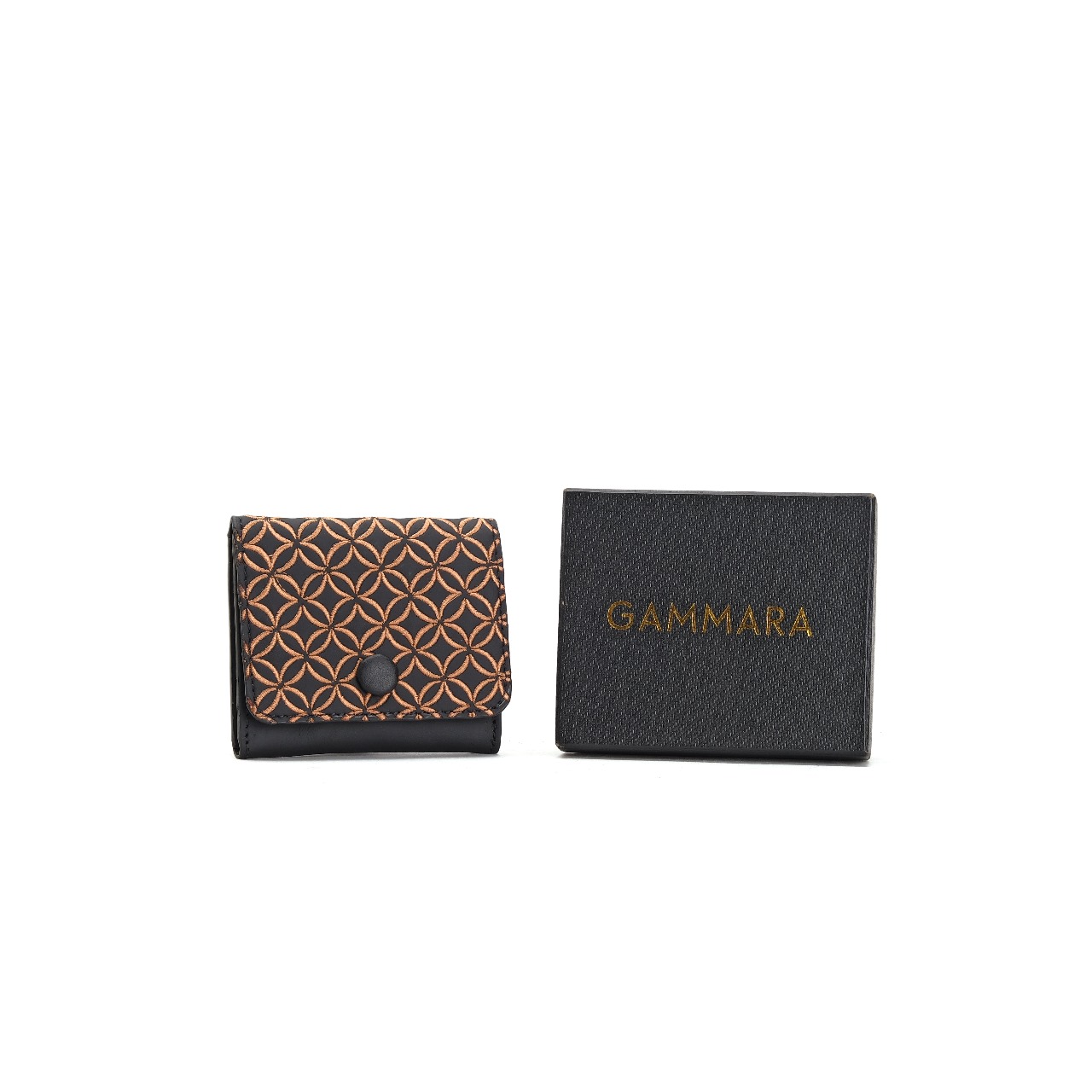 Allo Wallet Batik Embroidery Genuine Leather Kulit Asli - Nusantara Series Gammara