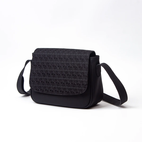 Mora Sling Bag Batik Embroidery Genuine Leather Kulit Asli - Gammara Leather