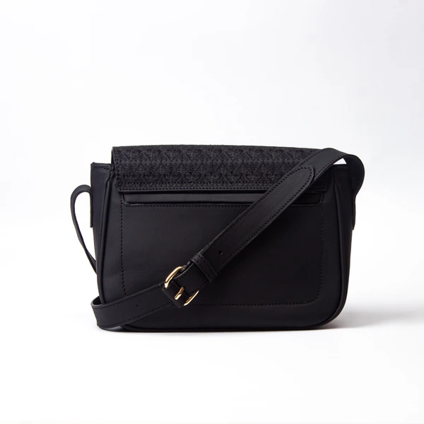 Mora Sling Bag Batik Embroidery Genuine Leather Kulit Asli - Gammara Leather