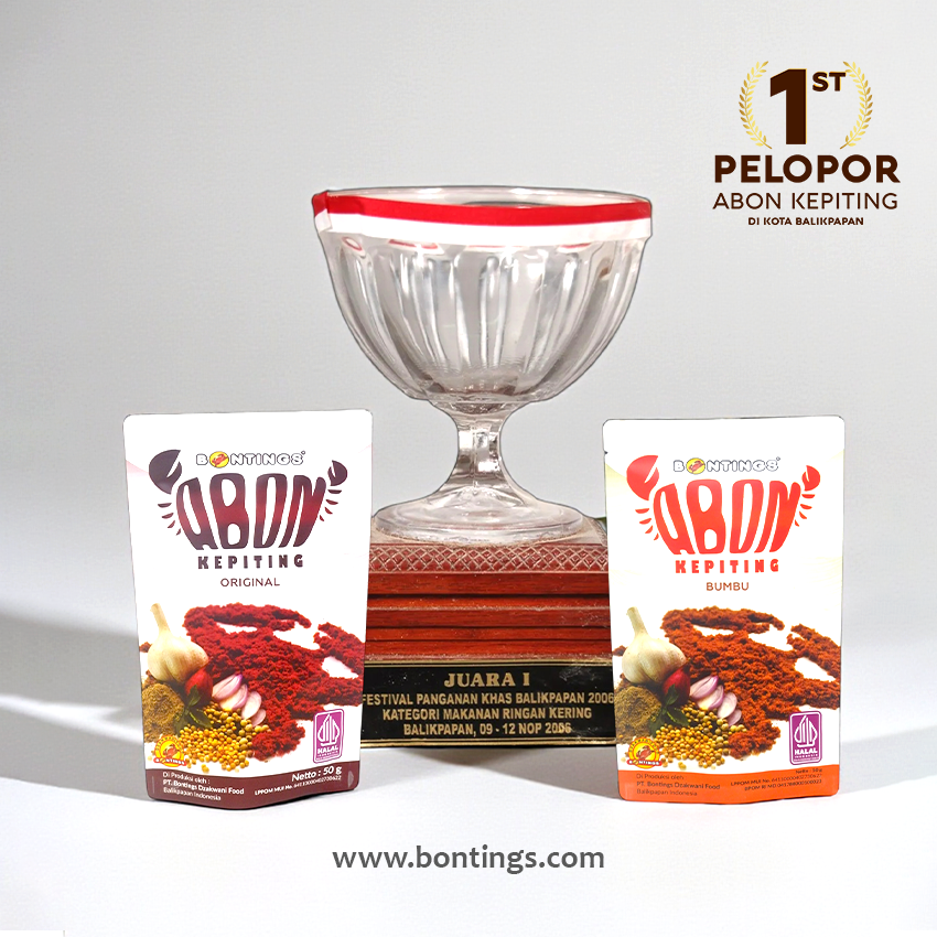 Abon Kepiting Original & Bumbu 50 gram