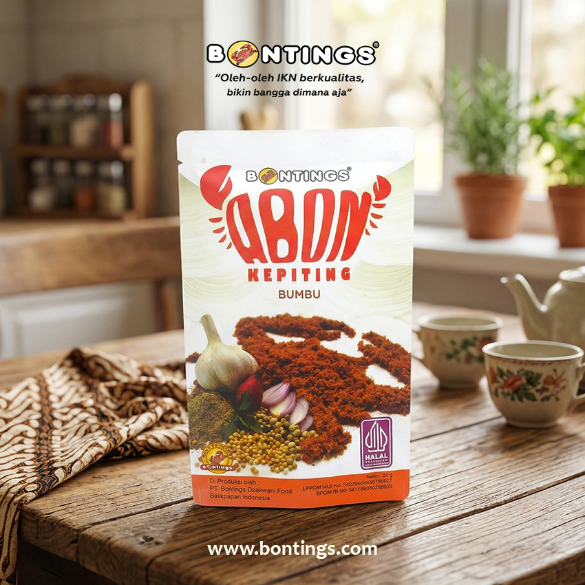 Abon Kepiting Original & Bumbu 50 gram