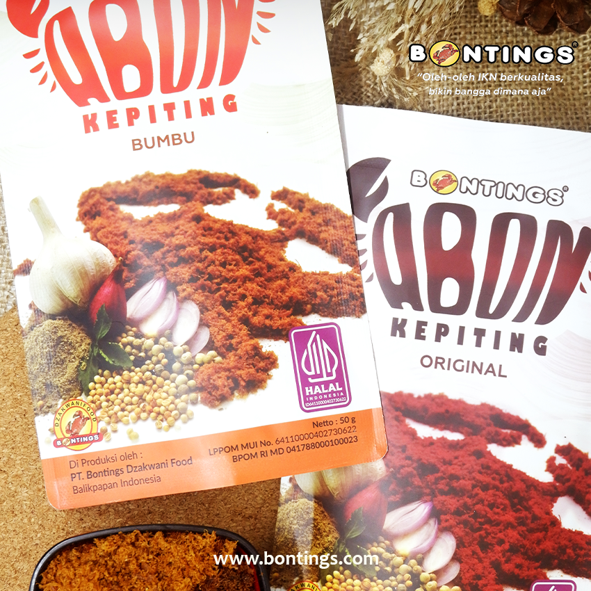 Abon Kepiting Original & Bumbu 50 gram