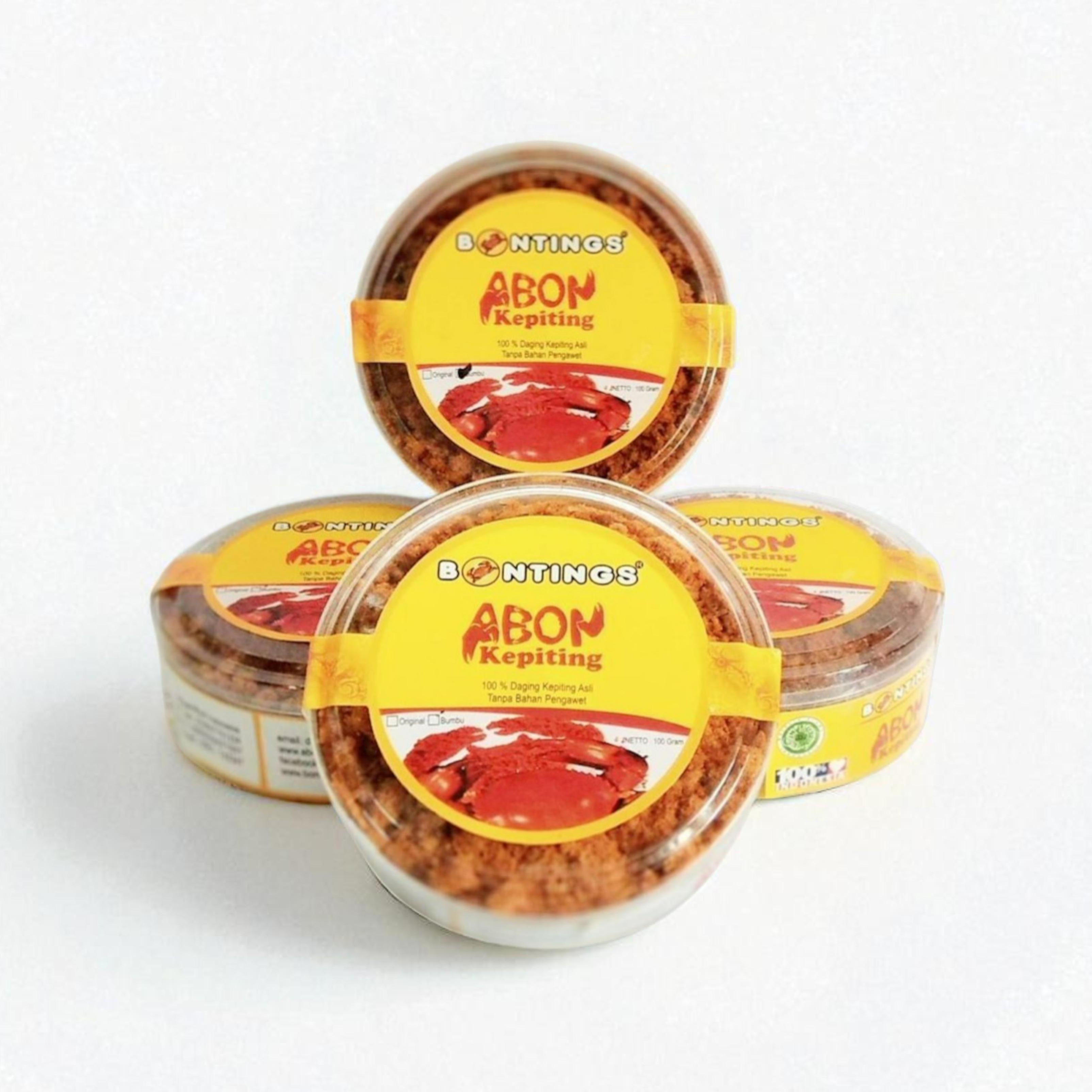 Abon Kepiting Bontings Toples 100 gram